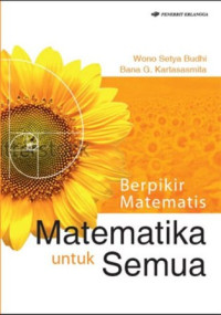 Image of Berpikir Matematis : Matematika Untuk Semua