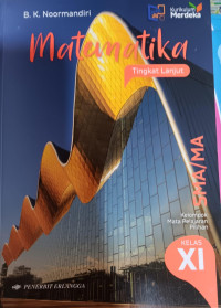 Image of MATEMATIKA : TINGKAT LANJUT SMA / MA KELAS XI